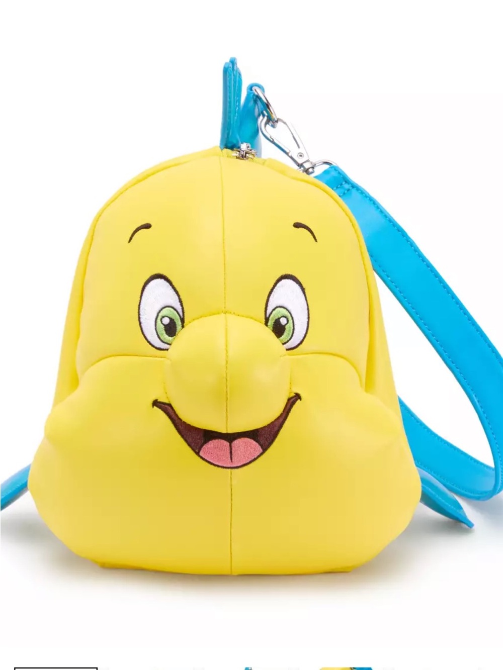 Loungefly The Little Mermaid Flounder Crossbody Bag - Disney Parks Exclusive
